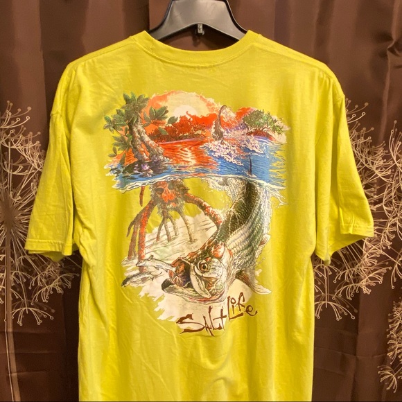 Salt Life Other - SOLD NWT SALT LIFE Sunrise Tarpon Graphic Short Sleeved T-Shirt shirt Large L